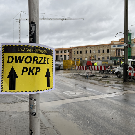 Budowa Rzeszowskiego Centrum Komunikacyjnego [styczeń 2023] - fot 19